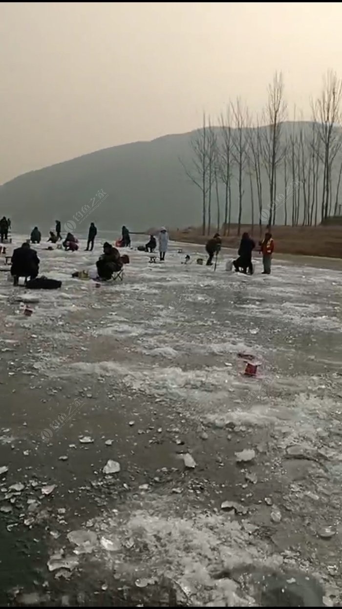 西大洋水库冰钓地点,上鱼多