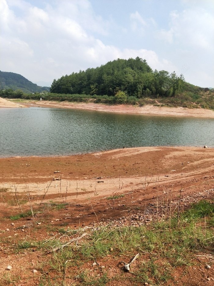 信阳石山口水库图片