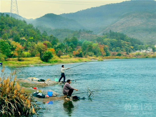 江河钓鱼技巧