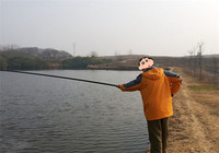 长竿短线无漂无坠礅钓法的特点及渔具技巧