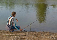 钓鱼达人都是风水行家 观风向凭温度找钓点！