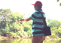 《淡水野魚野釣》 探釣流溪河（一）：人和水閘下游竹林探秘